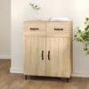Image de vidaXL Buffet chêne sonoma 69,5x34x90 cm bois d'ingénierie