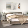 Image de vidaXL Tables de chevet 2 pcs Sonoma gris 40x35x47,5 cm
