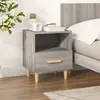Image de vidaXL Table de chevet Sonoma gris 40x35x47 cm