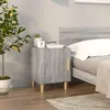 Image de vidaXL Table de chevet Sonoma gris Bois d'ingénierie