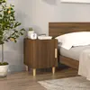 Image de vidaXL Table de chevet Chêne marron Bois d'ingénierie