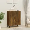 Image de vidaXL Buffet Chêne fumé 70x34x90 cm Bois d'ingénierie