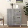 Image de vidaXL Buffet sonoma gris 69,5x34x90 cm bois d'ingénierie