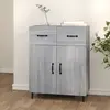Image de vidaXL Buffet sonoma gris 69,5x34x90 cm bois d'ingénierie