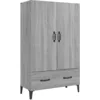 Image de vidaXL Highboard gris Sonoma 70,1 x 31 x 115,1 cm en bois d'ingénierie