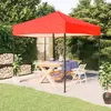 Image de vidaXL Tente de réception pliable Rouge 2x2 m