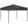 Image de vidaXL Rideau de fête pliable Anthracite 3 x 3 m