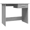 Image de vidaXL Bureau Sonoma gris 100x50x76 cm Bois d'ingénierie