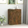 Image de vidaXL Buffet Chêne fumé 60x30x75 cm Bois d'ingénierie
