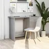 Image de vidaXL Bureau Sonoma gris 100x50x76 cm Bois d'ingénierie