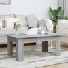 Image de vidaXL Table basse Sonoma gris 100x60x42 cm Bois d'ingénierie