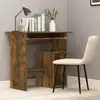 Image de vidaXL Bureau Chêne fumé 80x45x74 cm Bois d'ingénierie