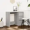 Image de vidaXL Bureau Sonoma gris 90x45x76 cm Bois d'ingénierie