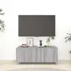 Image de vidaXL Meuble TV Sonoma gris 100x35x40 cm Bois d'ingénierie