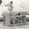 Image de vidaXL Table basse Sonoma gris 100x50x40 cm Bois d'ingénierie