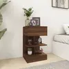Image de vidaXL Table de chevet Chêne marron 40x35x65 cm Bois d'ingénierie