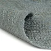 Image de vidaXL Tapis à la main en jute rond 210 cm vert olive