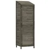 Image de vidaXL Remise de jardin Anthracite 55x52x174,5 cm Bois de sapin solide