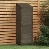 Image de vidaXL Remise de jardin Anthracite 55x52x174,5 cm Bois de sapin solide
