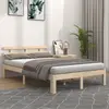 Image de vidaXL Cadre de lit sans matelas 135x190 cm