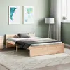 Image de vidaXL Cadre de lit sans matelas bois massif 120x200 cm