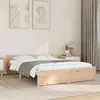 Image de vidaXL Cadre de lit sans matelas bois massif 140x200 cm
