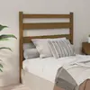 Image de vidaXL Tête de lit Marron miel 81x4x100 cm Bois massif de pin