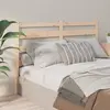 Image de vidaXL Tête de lit 126x4x100 cm Bois massif de pin