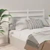 Image de vidaXL Tête de lit Blanc 206x4x100 cm Bois massif de pin