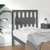Image de vidaXL Tête de lit Gris 80,5x4x100 cm Bois massif de pin