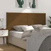 Image de vidaXL Tête de lit Marron miel 126x4x100 cm Bois massif de pin