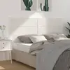 Image de vidaXL Tête de lit Blanc 206x4x100 cm Bois massif de pin