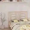 Image de vidaXL Tête de lit 146x4x100 cm Bois massif de pin