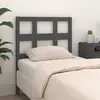 Image de vidaXL Tête de lit Gris 95,5x4x100 cm Bois massif de pin