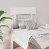 Image de vidaXL Tête de lit Blanc 93,5x3x81 cm Bois massif de pin
