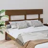 Image de vidaXL Tête de lit Marron miel 154x3x81 cm Bois massif de pin