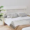 Image de vidaXL Tête de lit Blanc 164x3x81 cm Bois massif de pin