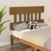 Image de vidaXL Tête de lit Marron miel 183,5x3x81 cm Bois massif de pin