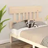Image de vidaXL Tête de lit 203,5x3x81 cm Bois massif de pin