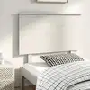 Image de vidaXL Tête de lit Blanc 94x6x82,5 cm Bois massif de pin