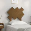 Image de vidaXL Tête de lit Marron miel 72,5x3x81 cm Bois massif de pin
