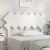 Image de vidaXL Tête de lit Blanc 132x3x81 cm Bois massif de pin