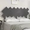Image de vidaXL Tête de lit Gris 151,5x3x81 cm Bois massif de pin