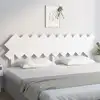 Image de vidaXL Tête de lit Blanc 196x3x80,5 cm Bois massif de pin