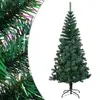 Image de vidaXL Sapin de Noël artificiel pointes iridescentes Vert 240 cm PVC