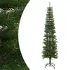 Image de vidaXL Sapin de Noël artificiel mince avec support 240 cm PE