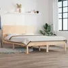 Image de vidaXL Cadre de lit sans matelas 135x190 cm bois massif