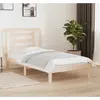 Image de vidaXL Cadre de lit sans matelas 90x190 cm bois de pin massif
