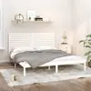 Image de vidaXL Cadre de lit sans matelas blanc 180x200 cm bois massif