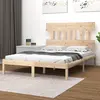 Image de vidaXL Cadre de lit sans matelas 160x200 cm bois massif